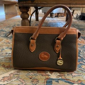 Dooney & Burke Vintage Leather Satchel